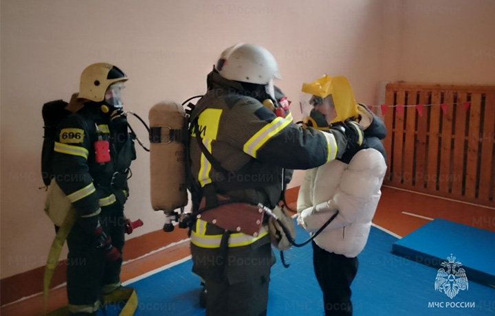 Школу в Чернском районе эвакуировали из-за условного пожара