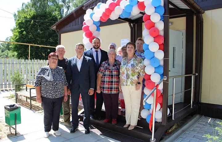 В поселке Ханино Суворовского района Тульской области открылся фельдшерско-акушерский пункт