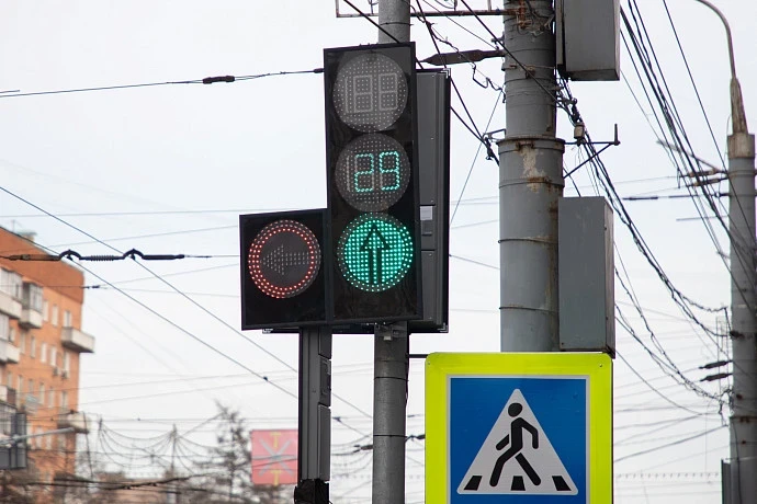 В Туле 28 декабря отключат светофор на перекрестке проспекта Ленина и улицы Николая Руднева
