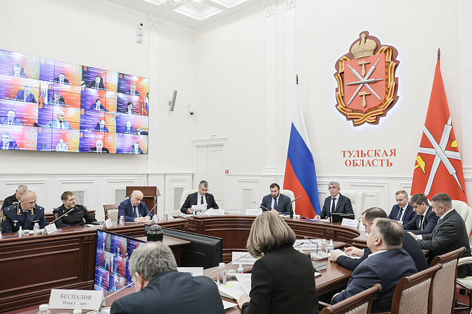 В Тульской области усиливают меры безопасности в преддверии Дня Победы