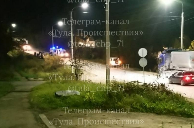 В поселке Ленинский в Туле водитель сбил сразу несколько пешеходов