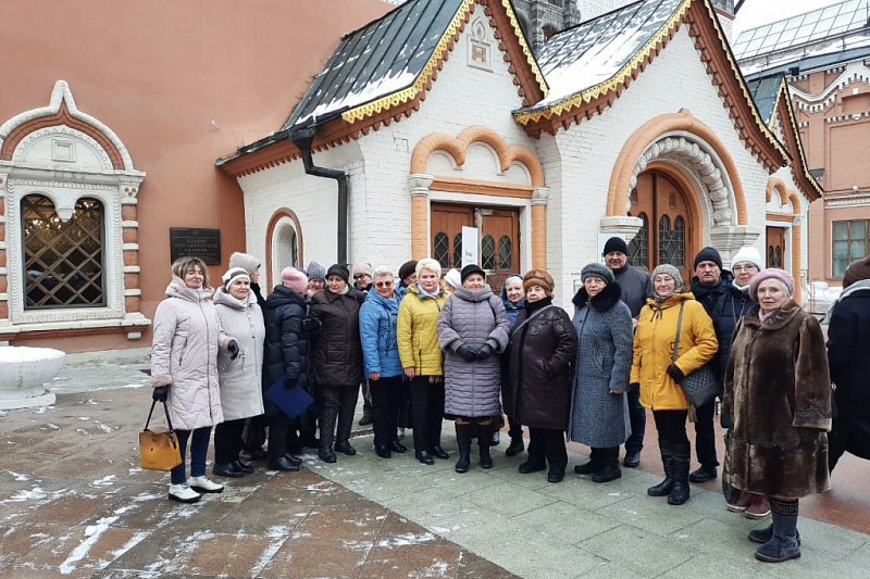 Активисты Советского округа Тулы посетили Третьяковскую галерею