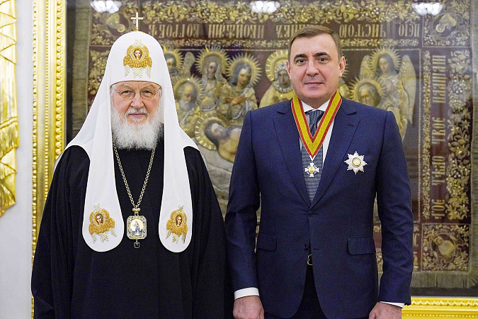 Алексей Дюмин встретился с Патриархом Кириллом