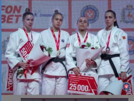 Тульская спортсменка завоевала серебряную медаль Кубка России по дзюдо