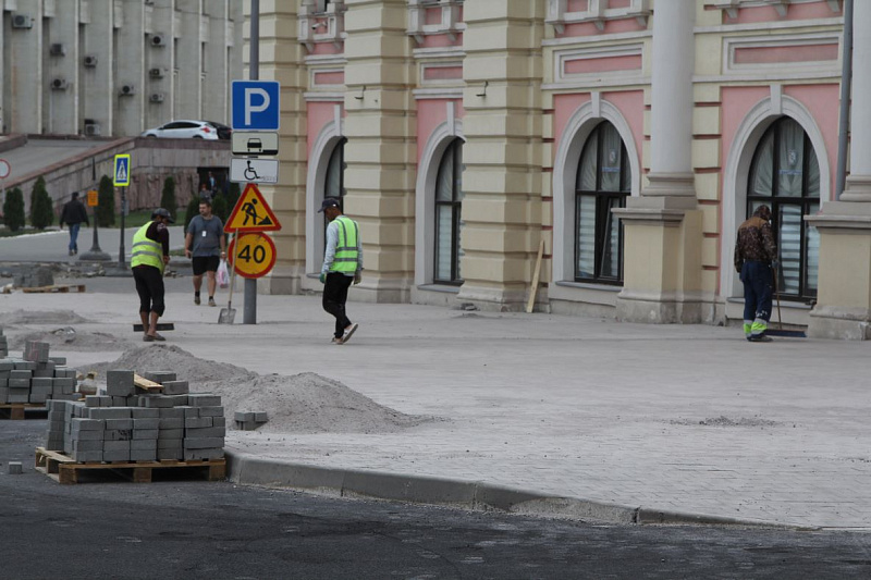Ремонт дороги на улице Союзной в Туле завершится 9 сентября