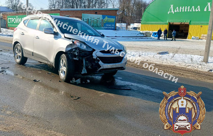 16-летняя девушка пострадала в ДТП на дороге в Кимовском районе