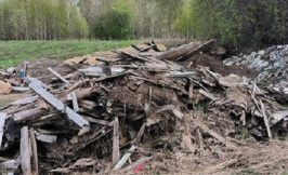 Россельхознадзор выявил несанкционированную свалку в Киреевском районе