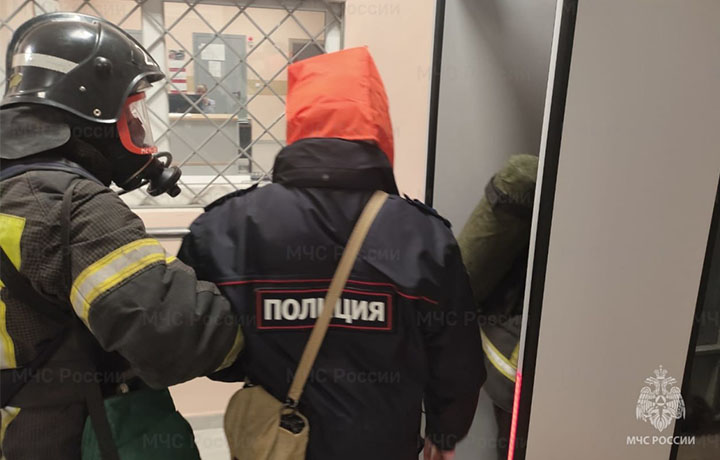 Здание полиции в Ефремове эвакуировали из-за условного пожара