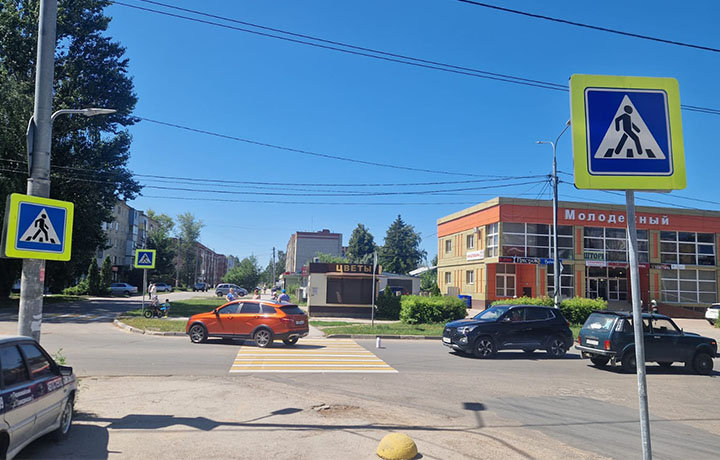 В Щекино женщина-водитель на «Ладе» сбила пешехода