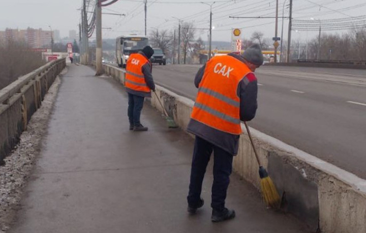 150 единиц техники выйдет на уборку Тулы 11 февраля