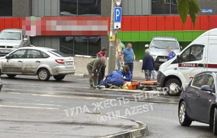 Пешеход пострадал в ДТП на улице Максима Горького в Туле
