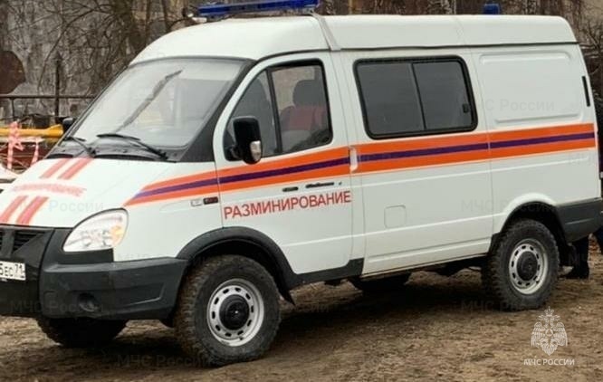 В Веневском районе нашли и обезвредили артиллерийский снаряд времен ВОВ