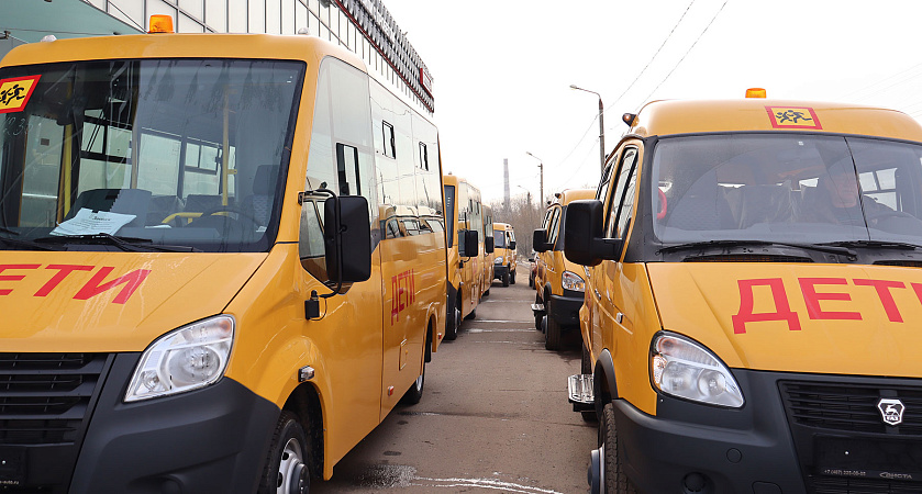 Всего в тульском школьном автопарке 445 единиц транспорта / тульское правительство