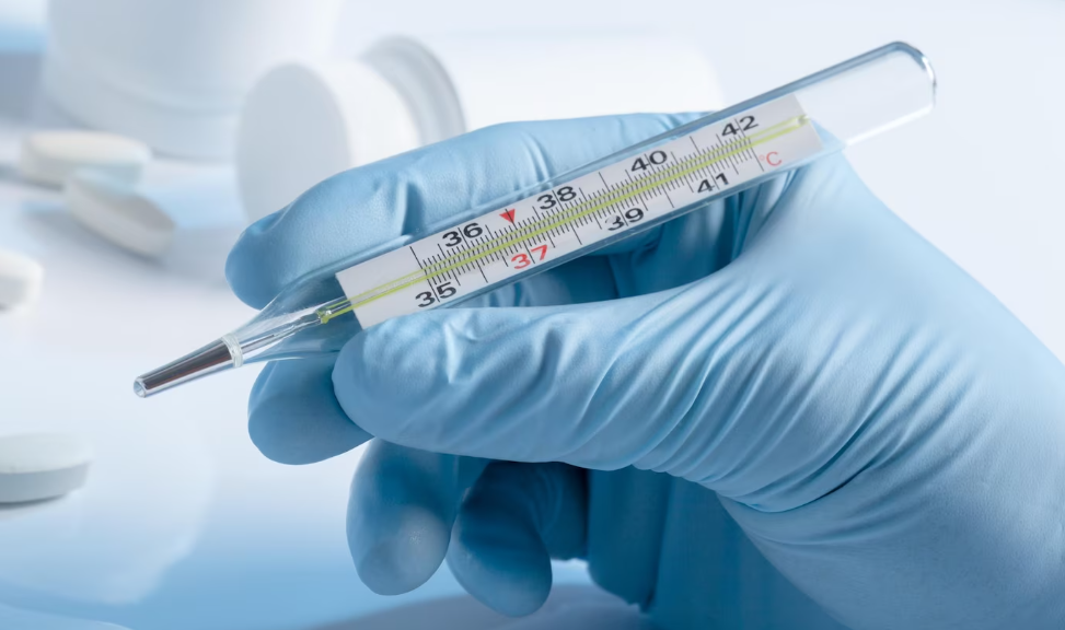 Температура - один из признаков гриппа А Температура - один из признаков гриппа А