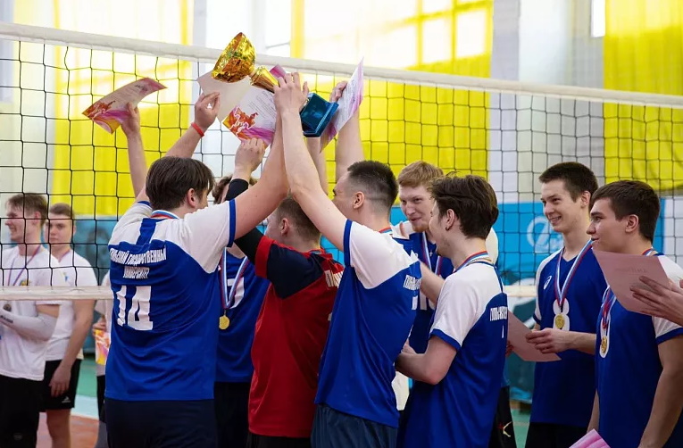 В Туле назвали победителей соревнований по волейболу среди вузов