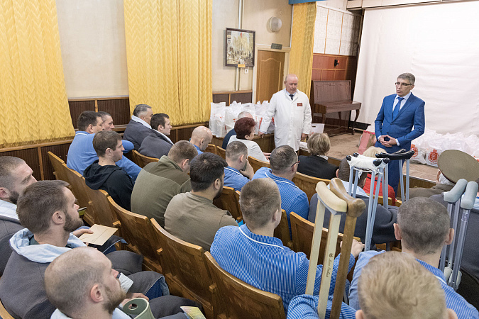 Для бойцов также организовали концертную программу / правительство Тульской области Для бойцов также организовали концертную программу / правительство Тульской области