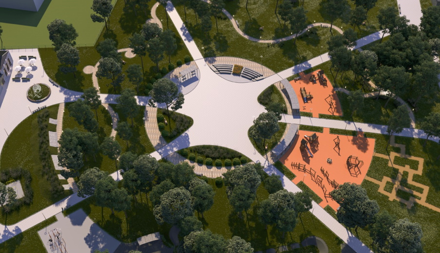 Парк в Белеве и центральный сквер в Киреевске благоустроят в 2023 году