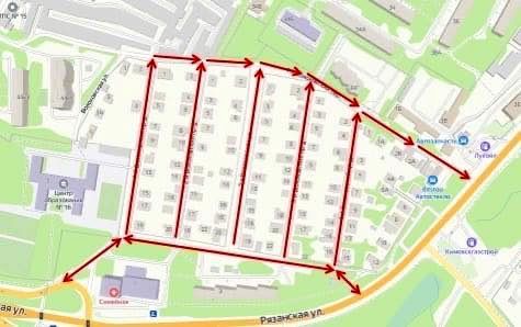 На Волоховских проездах введут «односторонку» / администрация Тулы