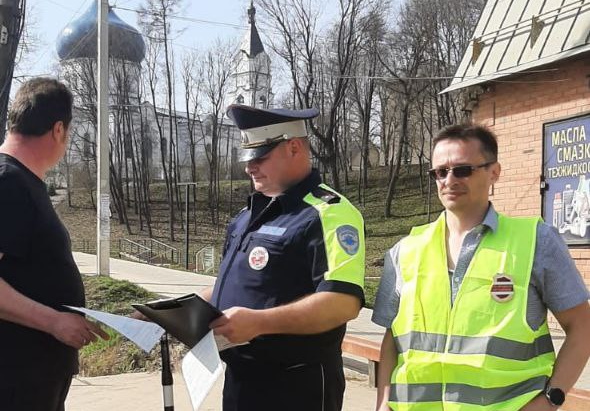 ﻿В Плавске инспекторы ДПС оштрафовали четырех пешеходов за час рейда