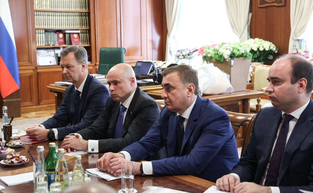 На совещании присутствовал тульский губернатор Дюмин / Совет Федерации На совещании присутствовал тульский губернатор Дюмин / Совет Федерации