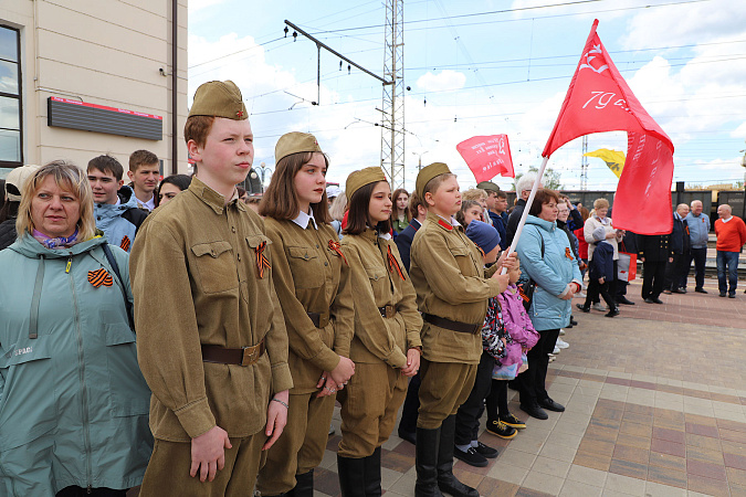 Ежегодная акция «Поезда Памяти» состоялась в Тульской области в пятницу, 5 мая / тульское правительство Ежегодная акция «Поезда Памяти» состоялась в Тульской области в пятницу, 5 мая / тульское правительство
