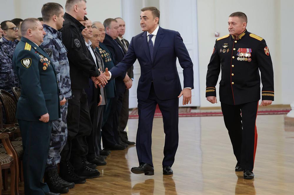 В Туле прошло торжественное мероприятие ко Дню войск национальной гвардии РФ