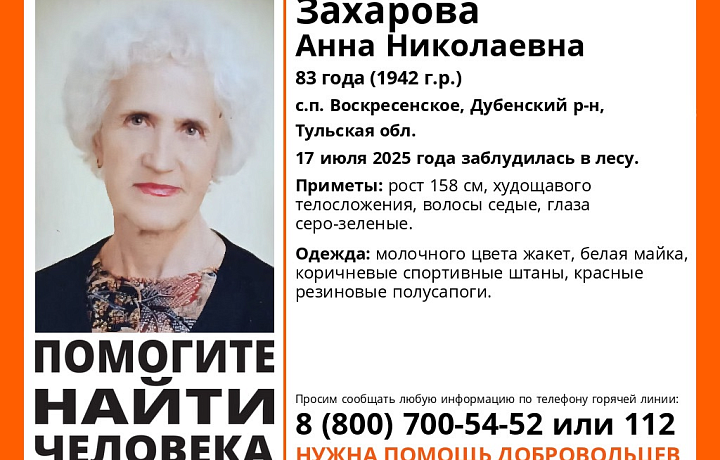 В Дубенском районе 83-летняя пенсионерка заблудилась в лесу: волонтеры начали поиски