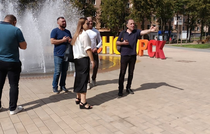 В Ясногорск приехал глава управления Проектной дирекции Минстроя РФ Сурманидзе