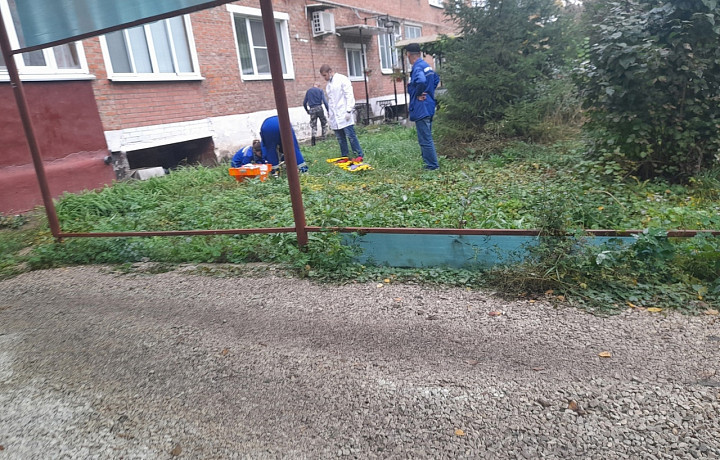 В Узловой местная жительница выпала из окна четвертого этажа дома