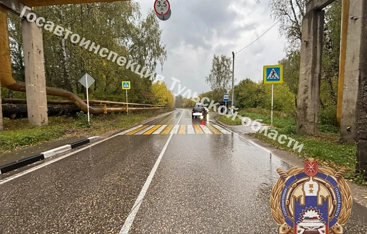 Иномарка сбила пешехода в Алексине