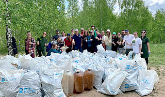 Волонтеры собрали в тульских Кондуках более 80 мешков мусора