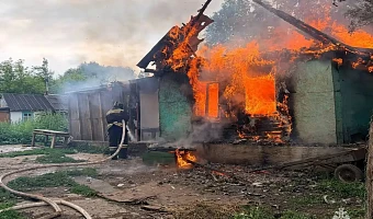В Тульской области 5 июля спасатели потушили два пожара