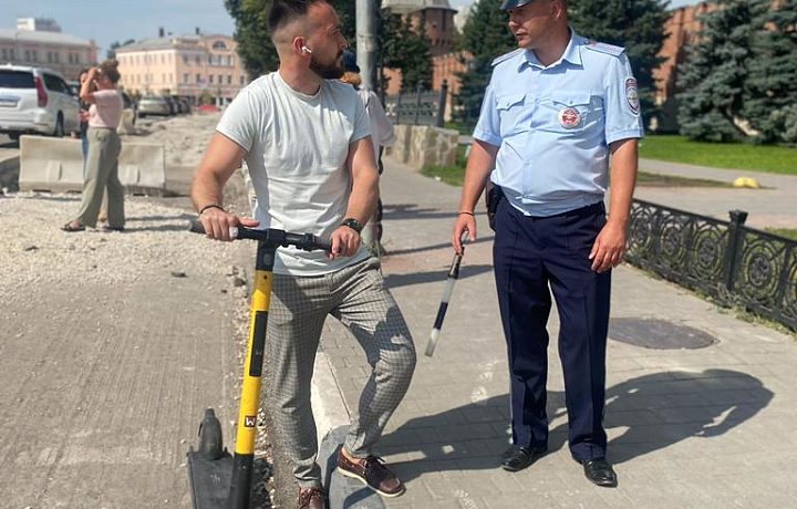 В Тульской области в 2022 году произошло 16 ДТП с участием электросамокатов