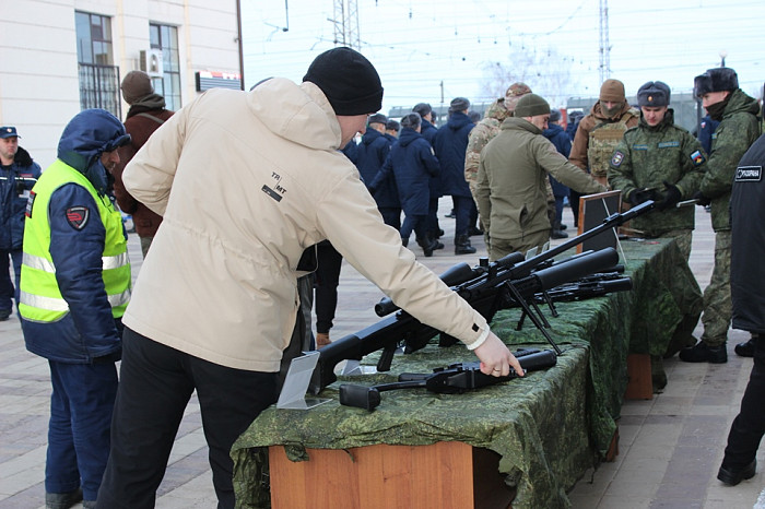 В Туле встретили патриотический поезд Минобороны России «Сила в правде»