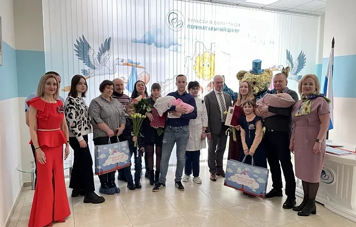 В новом корпусе перинатального центра в Туле за год работы родились 4780 детей