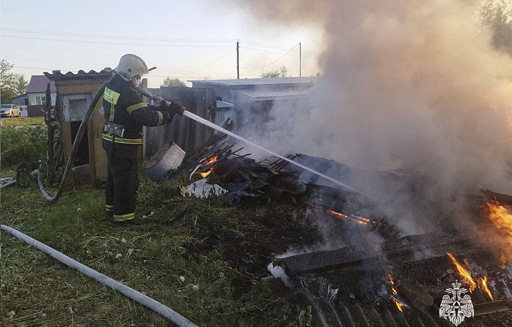 Огнеборцы потушили девять пожаров в Тульской области за сутки