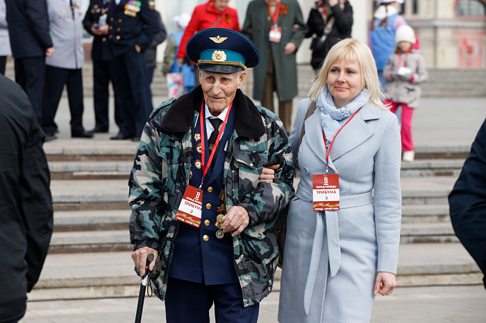 В Туле состоялся военный парад в честь Победы в Великой Отечественной войне
