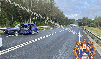 Два человека пострадали в массовом ДТП на трассе «Золотое кольцо» в Алексине