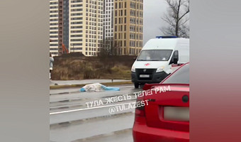 Очевидцы: самосвал насмерть сбил женщину на Веневском шоссе в Туле