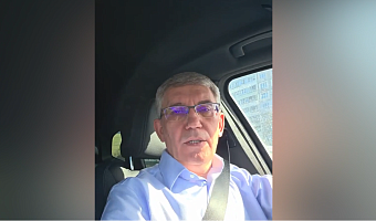 «Послушаем, что скажет министр транспорта»: Миляев проехал за рулем по Туле и раскритиковал состояние дорог