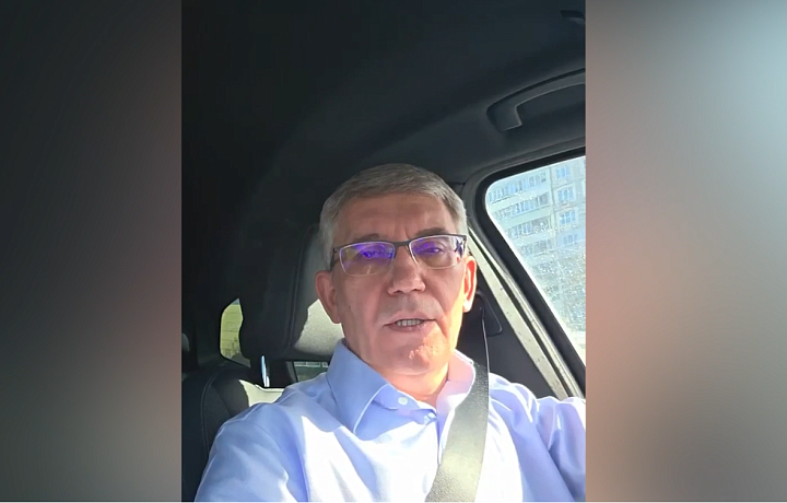 «Послушаем, что скажет министр транспорта»: Миляев проехал за рулем по Туле и раскритиковал состояние дорог