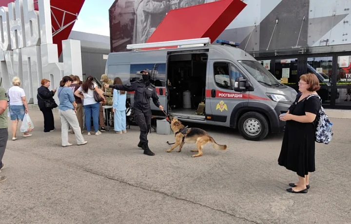 Овчарка Марта стала звездой во время Дня фронтовой собаки в Туле