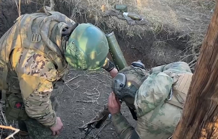 Тульские десантники наносят урон опорным пунктам ВСУ под Авдеевкой