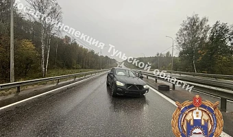 Девятилетняя девочка пострадала в ДТП с «БМВ Х4» на М-2 «Крым» в Туле