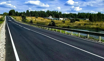В Тульской области открыли дорогу, связывающую два района с федеральной трассой