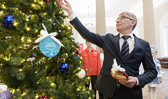 Губернатор Миляев дал старт акции «Ёлка желаний» в Тульской области