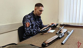 Туляки добровольно сдали Росгвардии 19 единиц оружия за прошедшую неделю