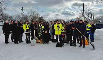 Более 36 тысяч жителей Тульской области приняли участие в «Снежном субботнике»