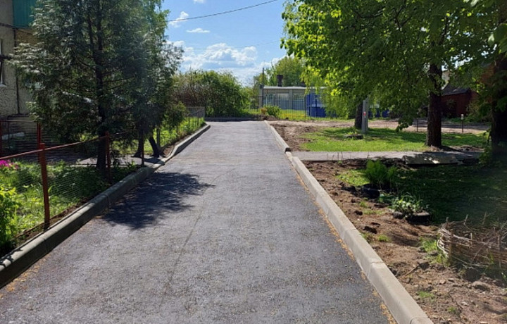 ﻿В Щекинском районе благоустроят 28 придомовых территорий в этом году