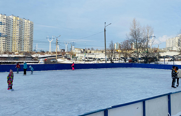 В Туле залили шесть ледовых катков и 22 хоккейные коробки